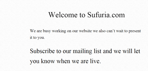 Sufuria.com to go live from Wednesday February 25