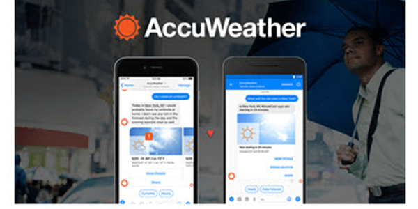 AccuWeather introduces plain language AI weather Bot for Facebook Messenger