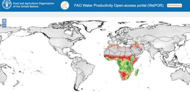 WaPOR FAO has announced that their high-tech tool for tracking
