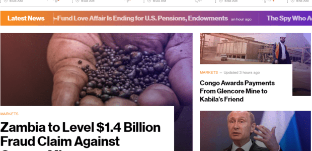 Bloomberg launches an All African Bloomberg Website