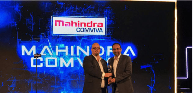 Vamsi Madhav, VP, Mobile Financial Solutions at Mahindra Comviva Receiving