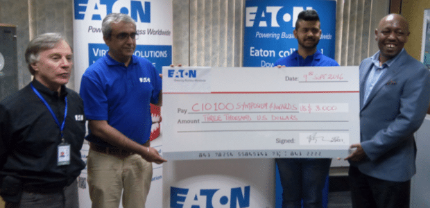 EATON signs up for the CIO100 2016 Green Edge Award