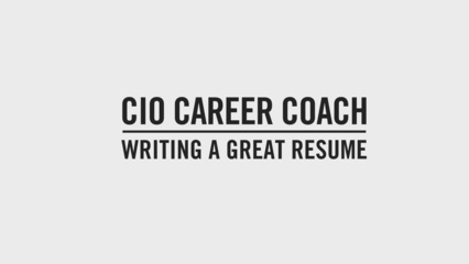 IT Resume Makeover: Prove your path to CIO on page one
