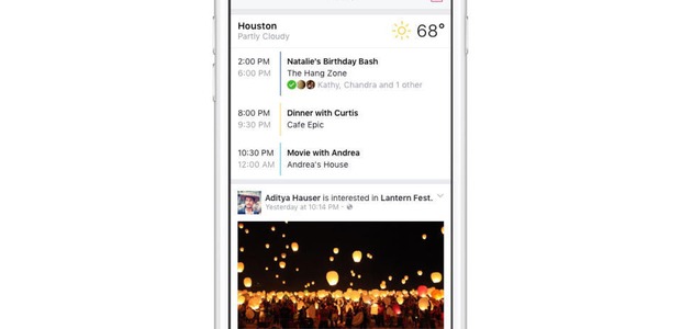 Facebook Events now a standalone app