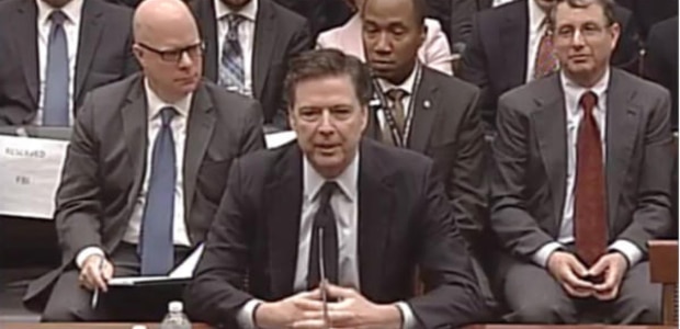 James Comey, director of the FBI, speaks at a House