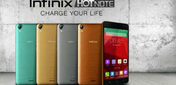 Infinix unveils ‘Hot Note’ smartphone via Jumia