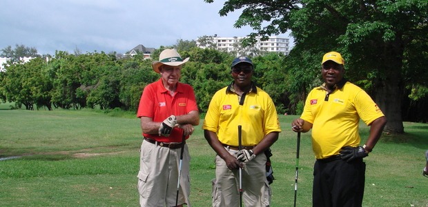 Golfers at this year's CIO Golf tournament.