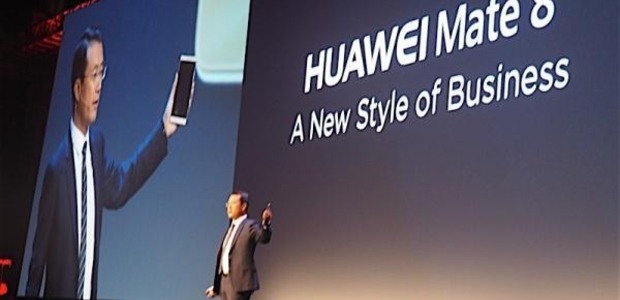 Kevin Ho, President Huawei Consumer BG Handset Business speaking at