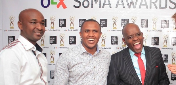 (L-to-R): OLX Kenya Social Media director Martin Mule, OLX Kenya country