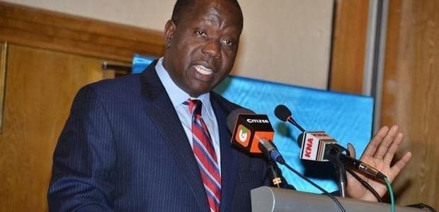 Education Cabinet Secretary Dr Fred Matiang'i.