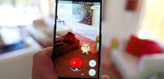 A good example of AR in use is Pokémon Go.