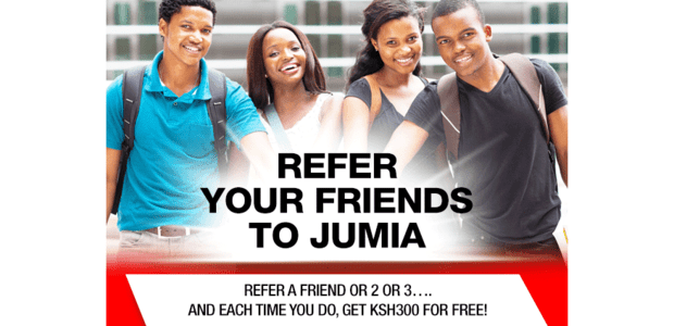 You can now earn cash by referring people to Jumia Kenya’s website