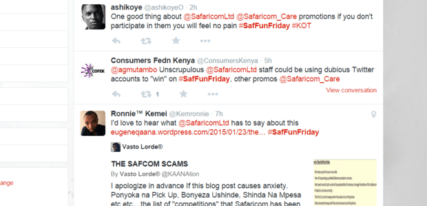 Safaricom CEO promises investigation over alleged scams in online promos