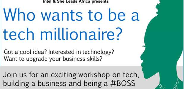 Intel and She Leads Africa to help women tech entrepreneurs through a workshop