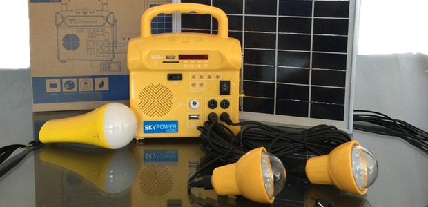 Each SkyPower home solar kit will include a solar panel