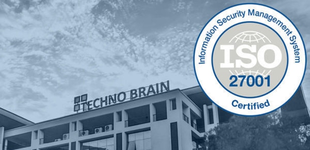 Techno Brain is now ISO 27001:2013 (ISMS) Certified