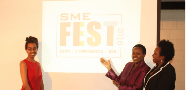 Stakeholders during the launch of the SME Fest 2016, to