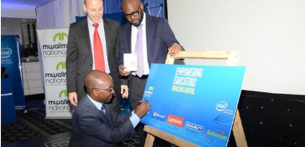 Mwalimu National, Intel Corporation and other industry partners have partnered to launch Digital Program for teachers