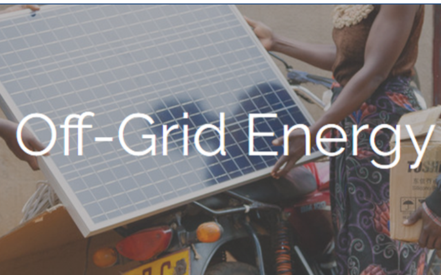The 2017 Off Grid Energy Challenge for women in energy