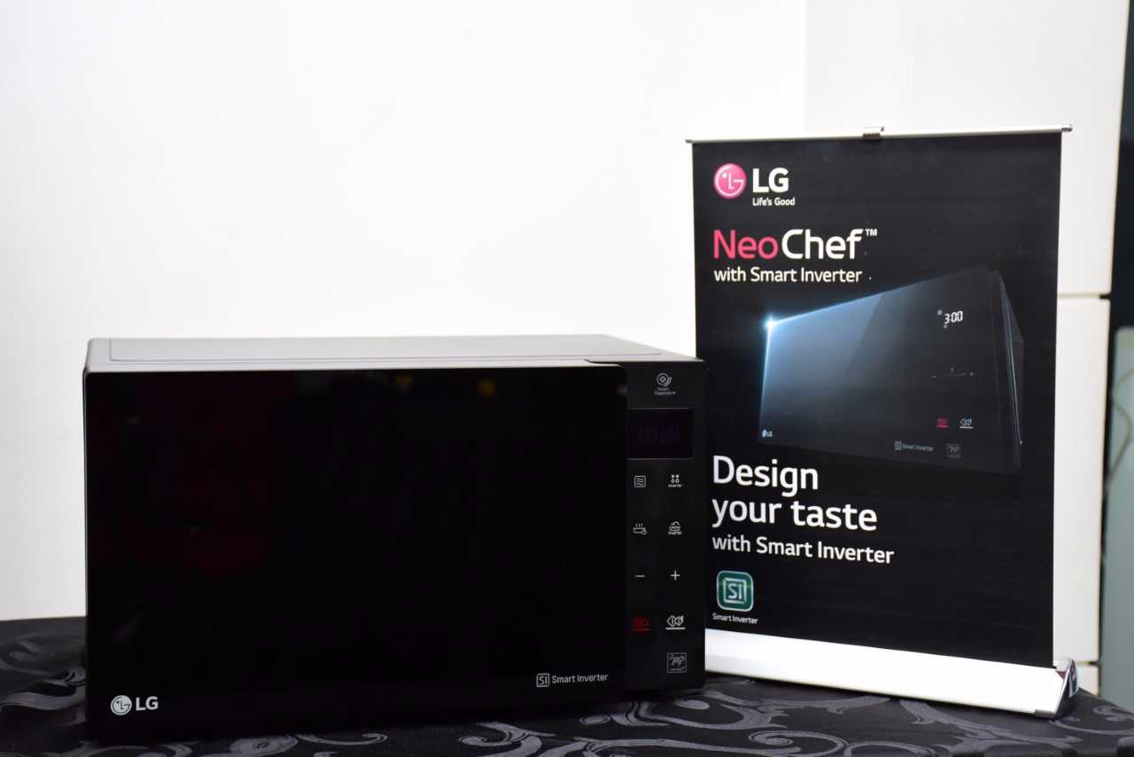 LG introduces Smart Inverter Technology enhancing the microwave experience