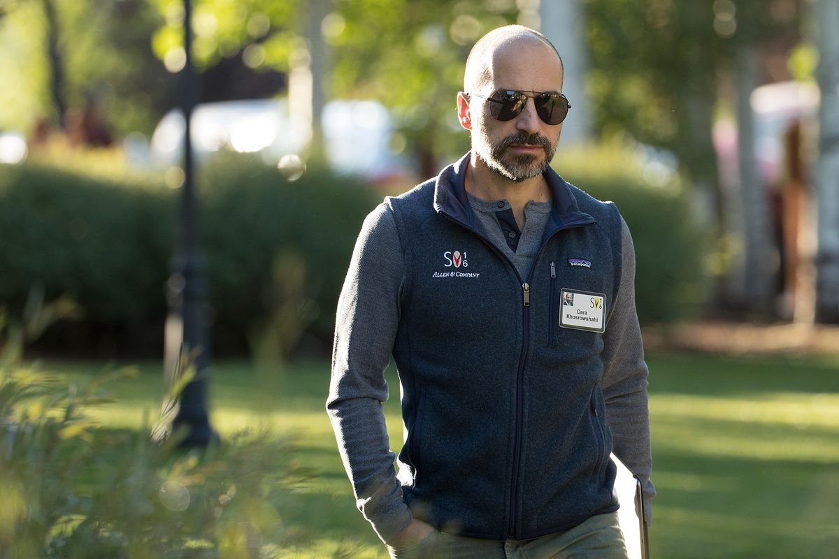 New Uber CEO, Dara Khosrowshahi. Photo by Drew Angerer/Getty Images