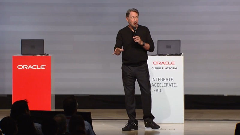 Oracle Executive Chairman and CTO Larry Ellison.