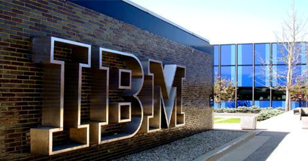 IBM wall logo