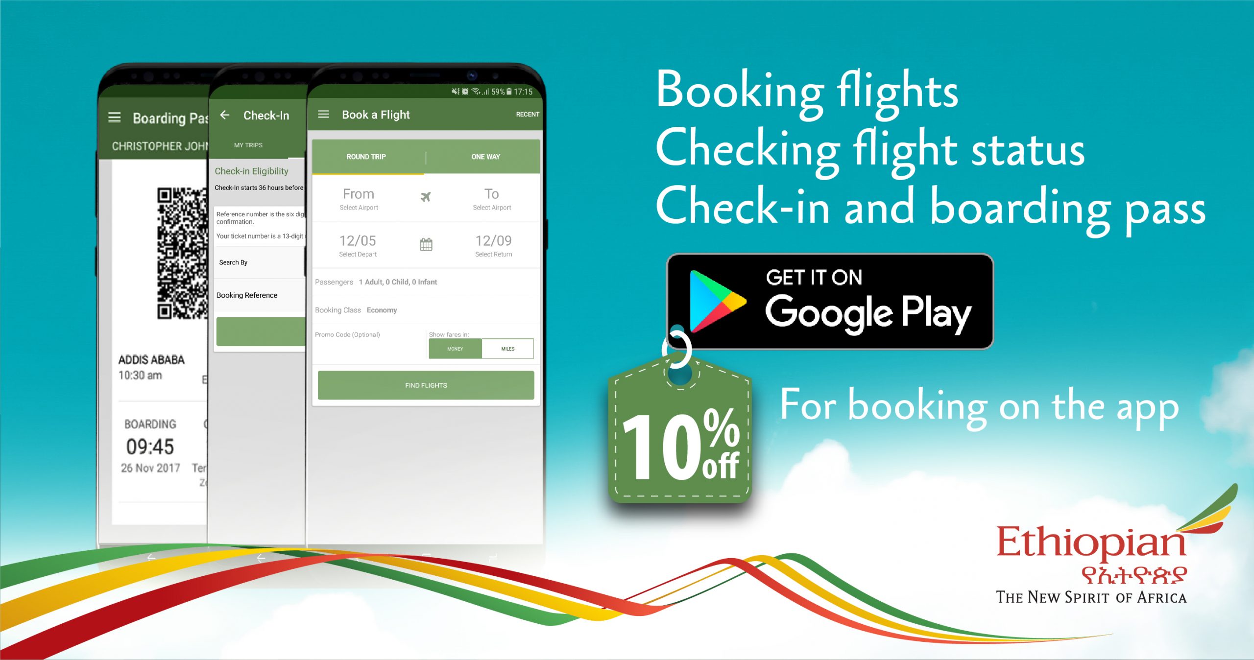 Ethiopian Airlines launches mobile app