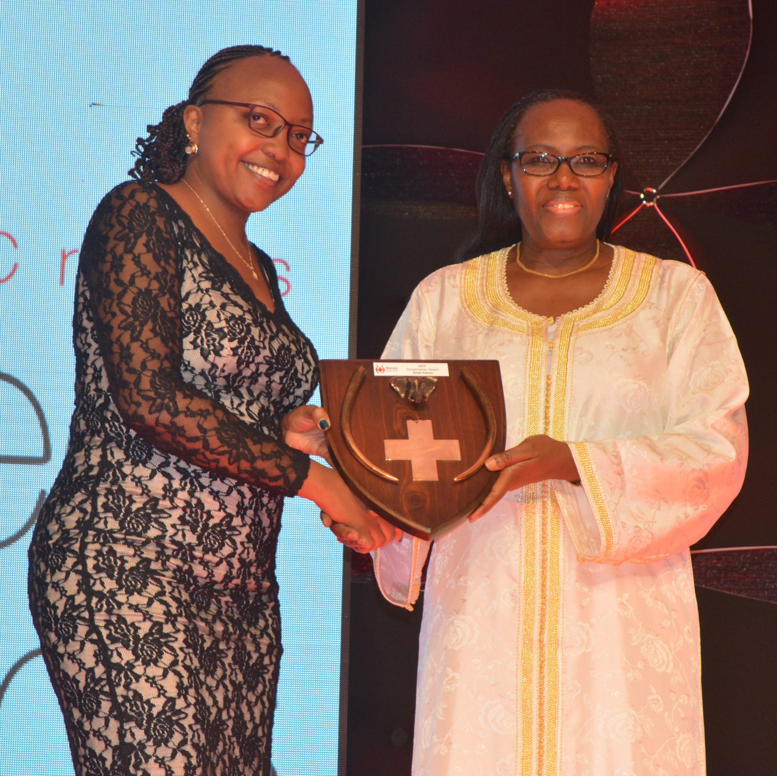 Airtel Kenya feted at the Kenya Red Cross Volunteer Awards