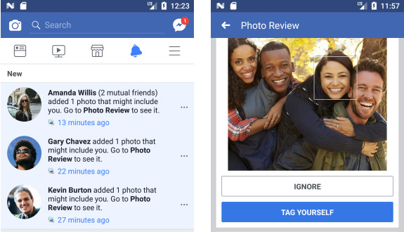 Facebook introduces tools to help users manage their identity using face recognition