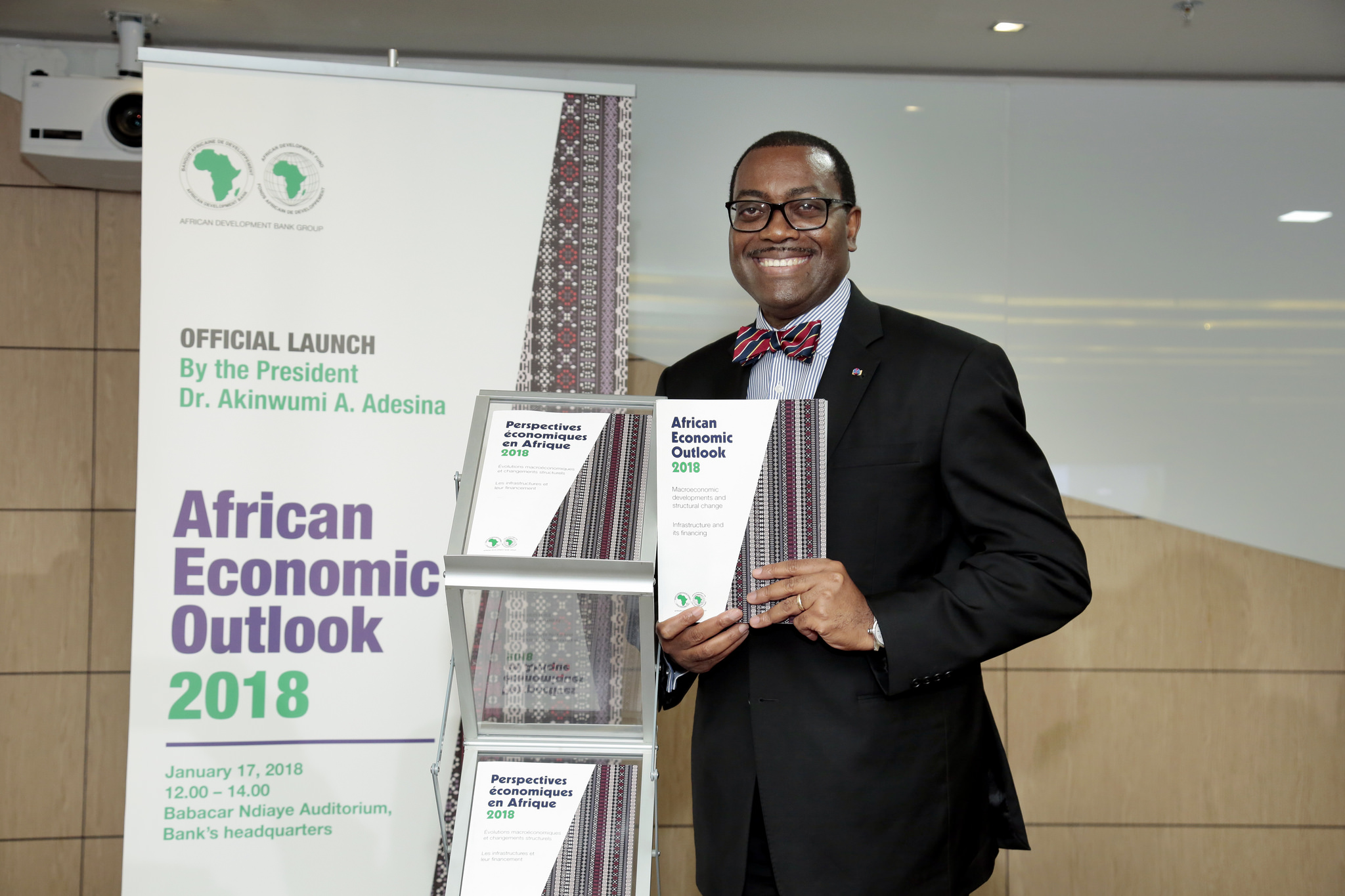 President of the African Development Bank, Akinwumi Adesina, during the