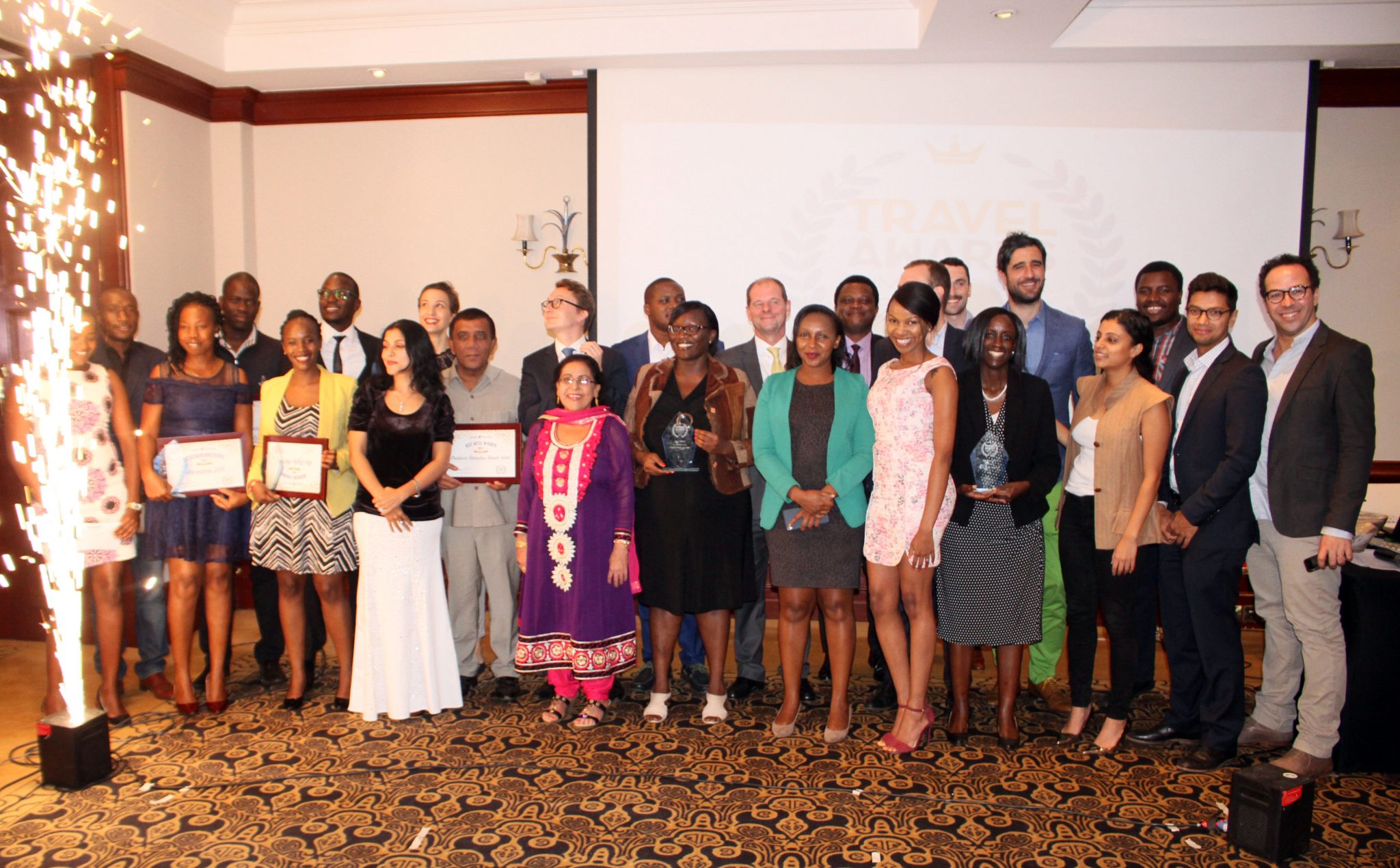 Group Photo from Jumia Kenya Travel Awards 2018.