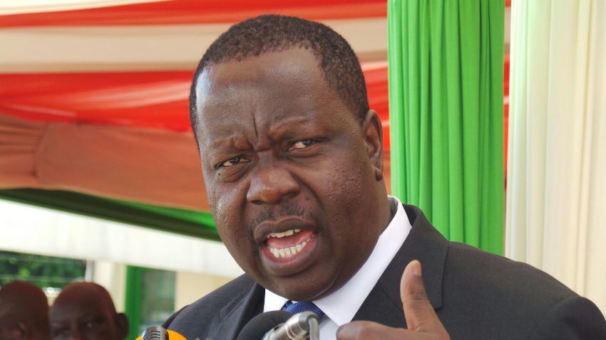 Cabinet Secretary for Interior and Coordination of National Government, Dr Fred Matiang’i,