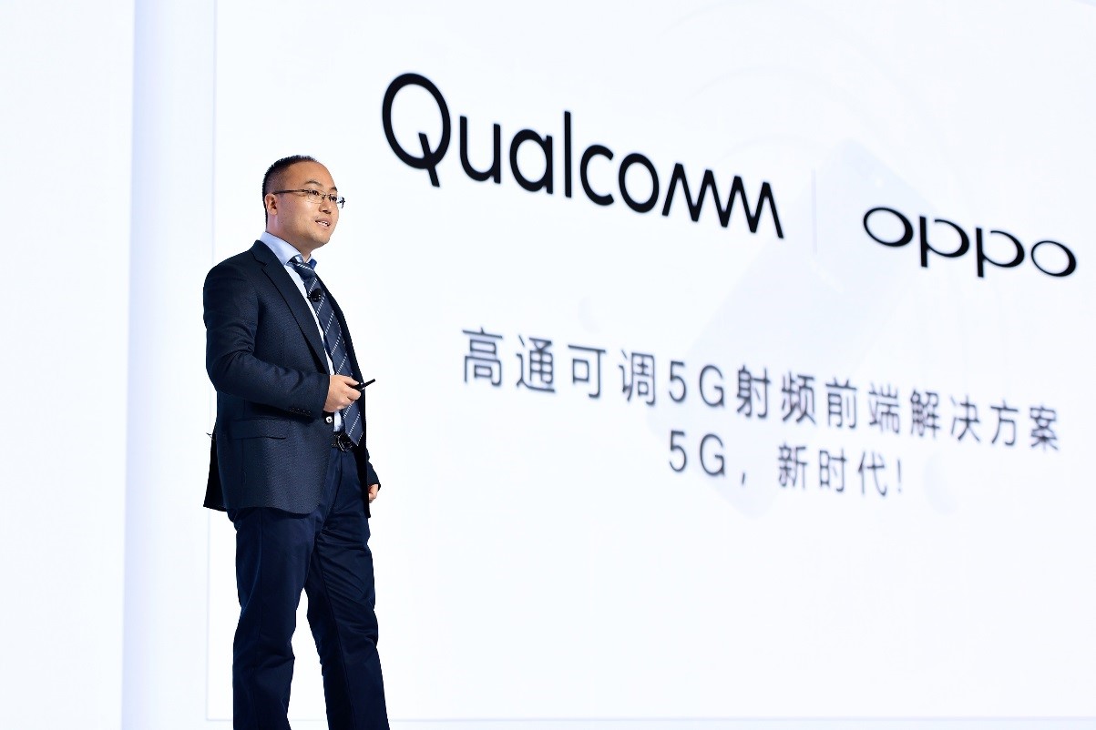 Alen Wu, the Vice President of OPPO, addressed the keynote