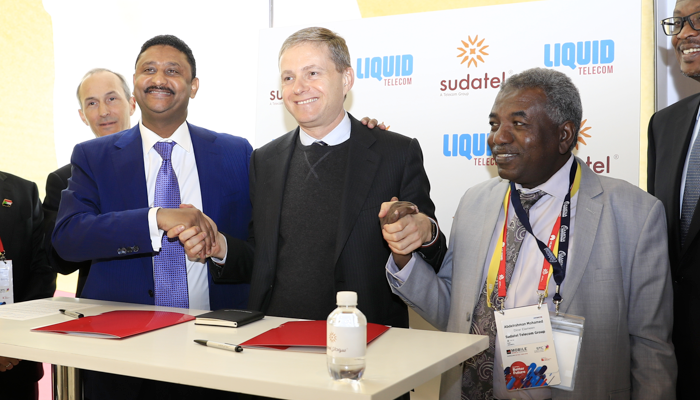 Sudatel Telecom Group and Liquid Telecom signed the MoU at