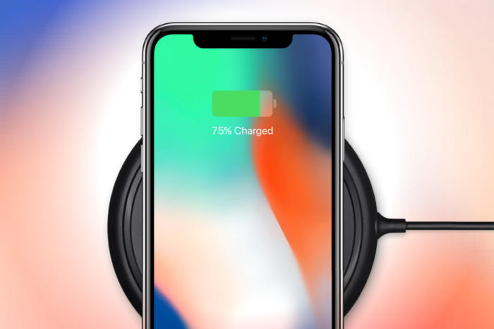 Apple iPhone X - wireless charging Credit: Apple License: Supplied