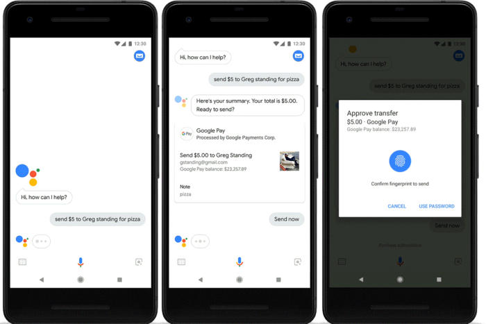 Google Assistant’s new voice command sends money to your contacts