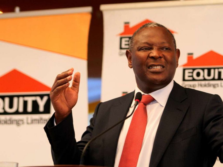 Equity Bank Group Chief Executive Officer James Mwangi. Credits: The