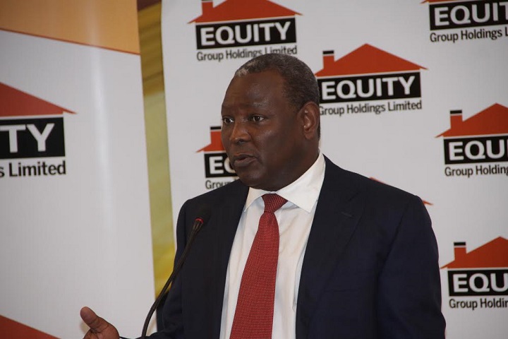 Equity Group Chief Executive and Managing Director Dr. James Mwangi.