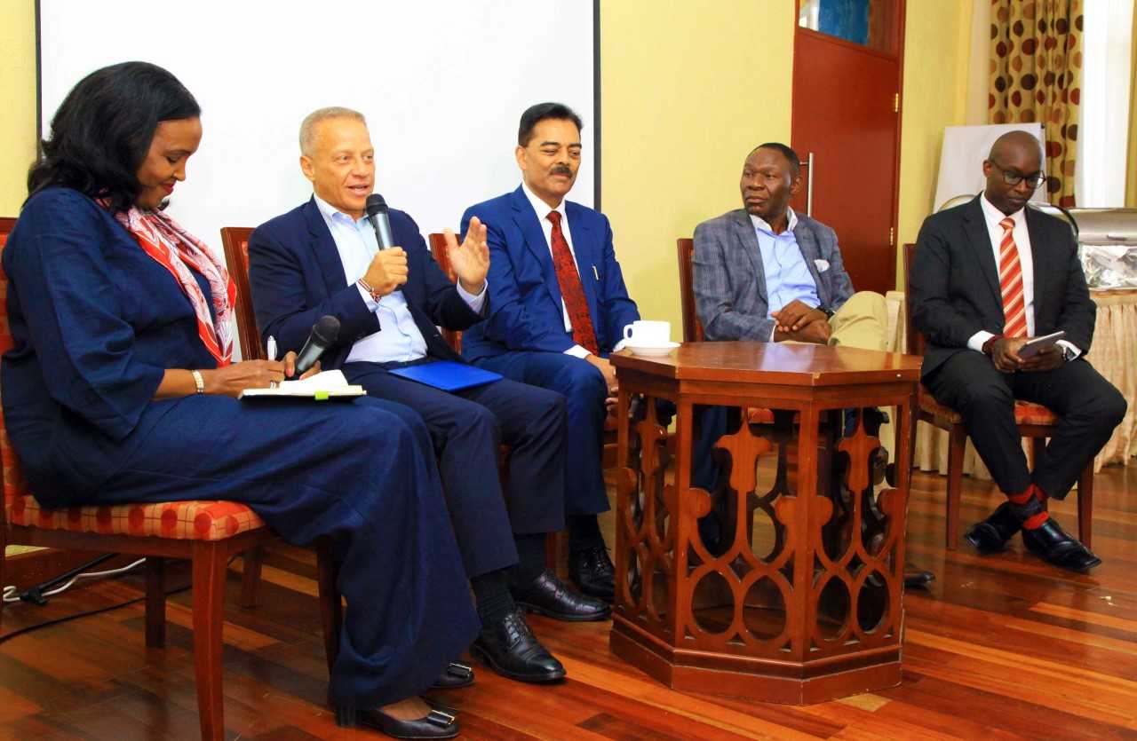 VIP ROUNTABLE: Mariam Abdullahi, session moderator, Nik Nessbitt, Vimal Shah,