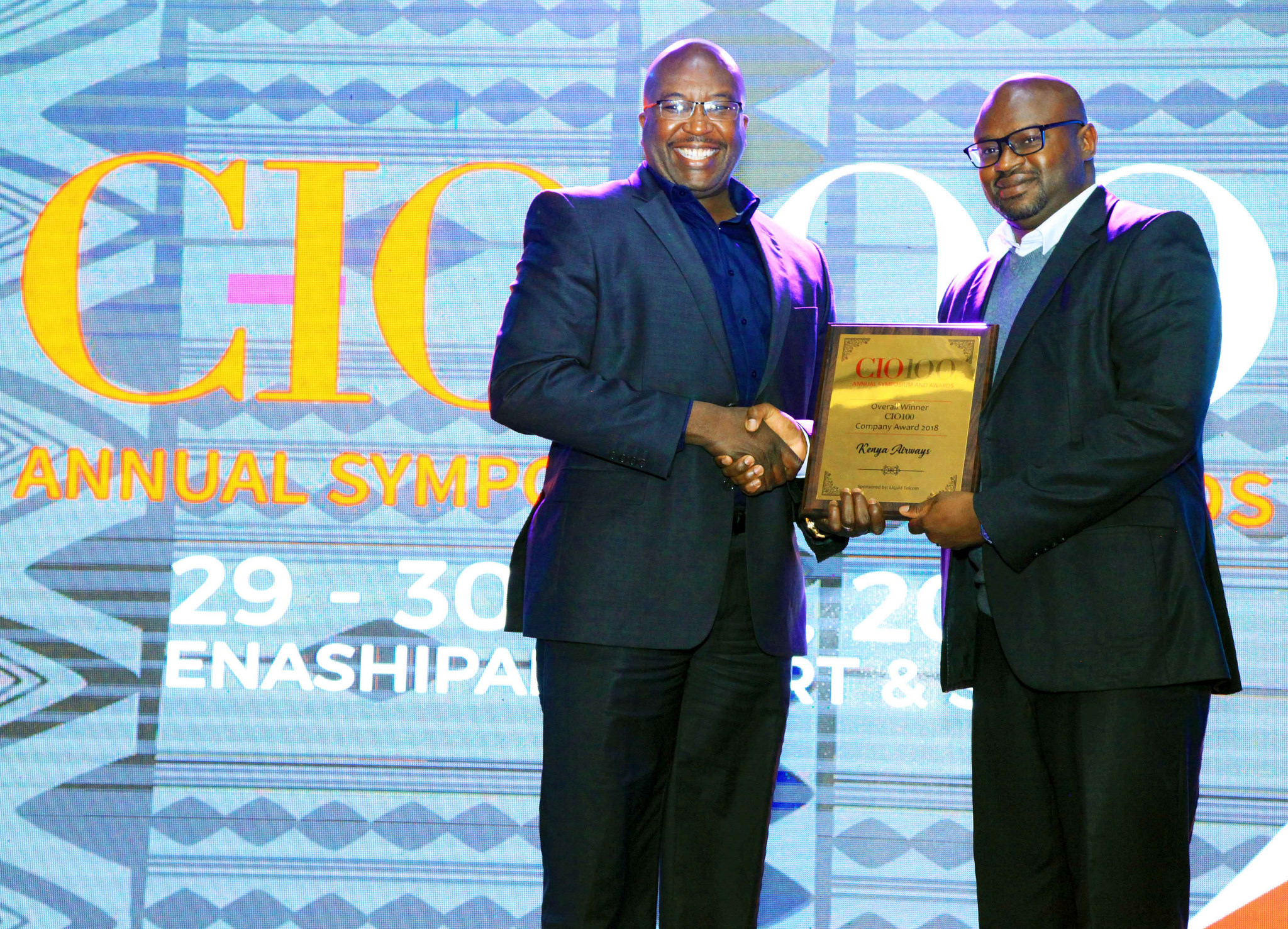 KQ scoops Company of the Year Award at CIO100 Symposium