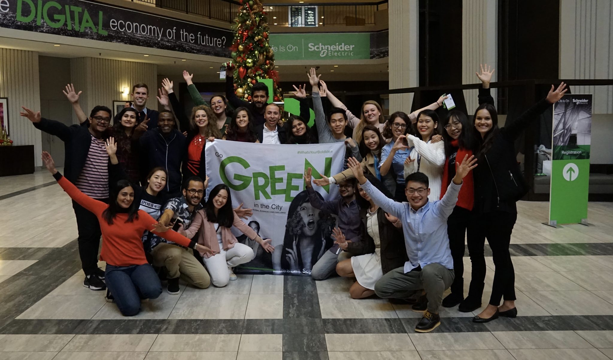 Go Green in the City 2018 finalists at Schneider Electric’s