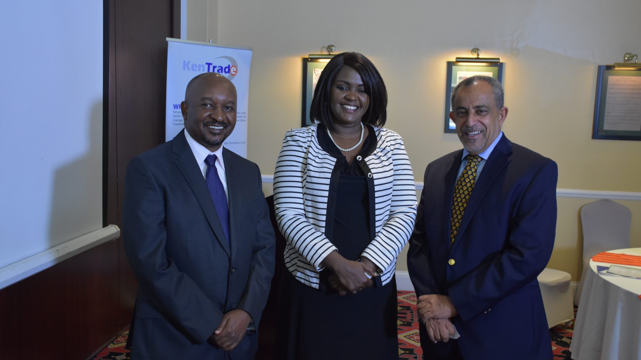 CEO Amos Wangora, Director Trade Rose Ronoh and Chairman Suleiman