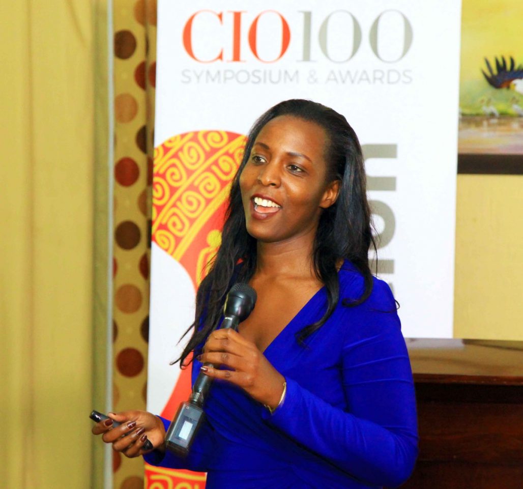 Aprielle Moraa, CEO Infosphere at a past CIO East africa