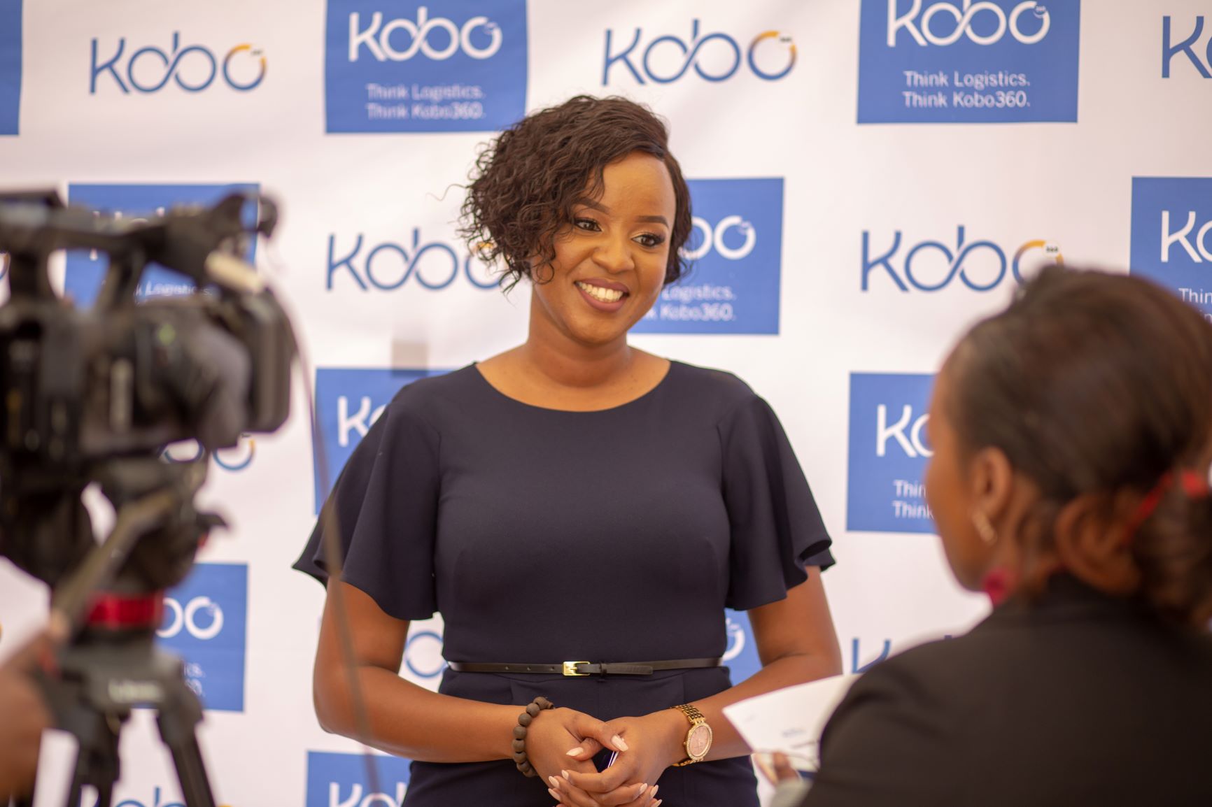 Kagure Wamunyu, Kobo360 CEO Africa Region speaking to press at the Kenya Launch