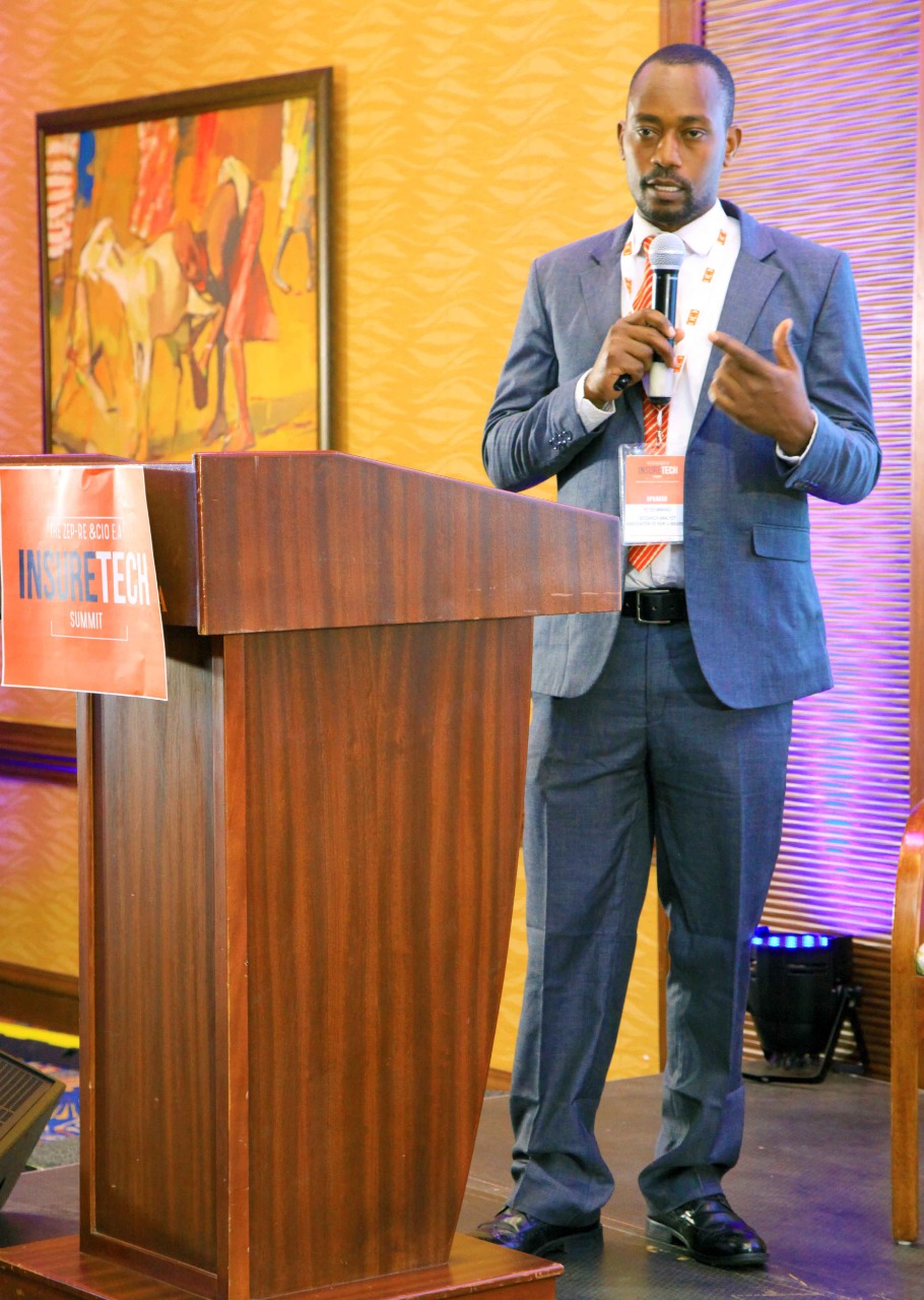 Peter Mwangi, Research Analyst at Association of Kenya Insurers (Photo