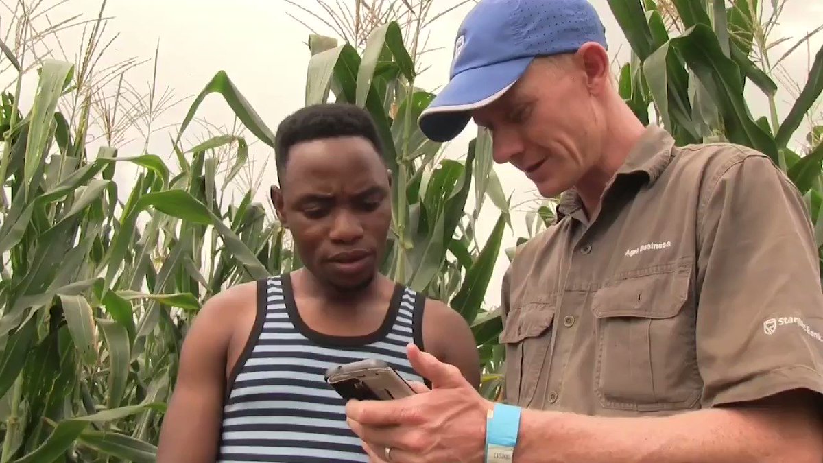 RHIZA Africa Satellite provides farmers with Agriculture related information