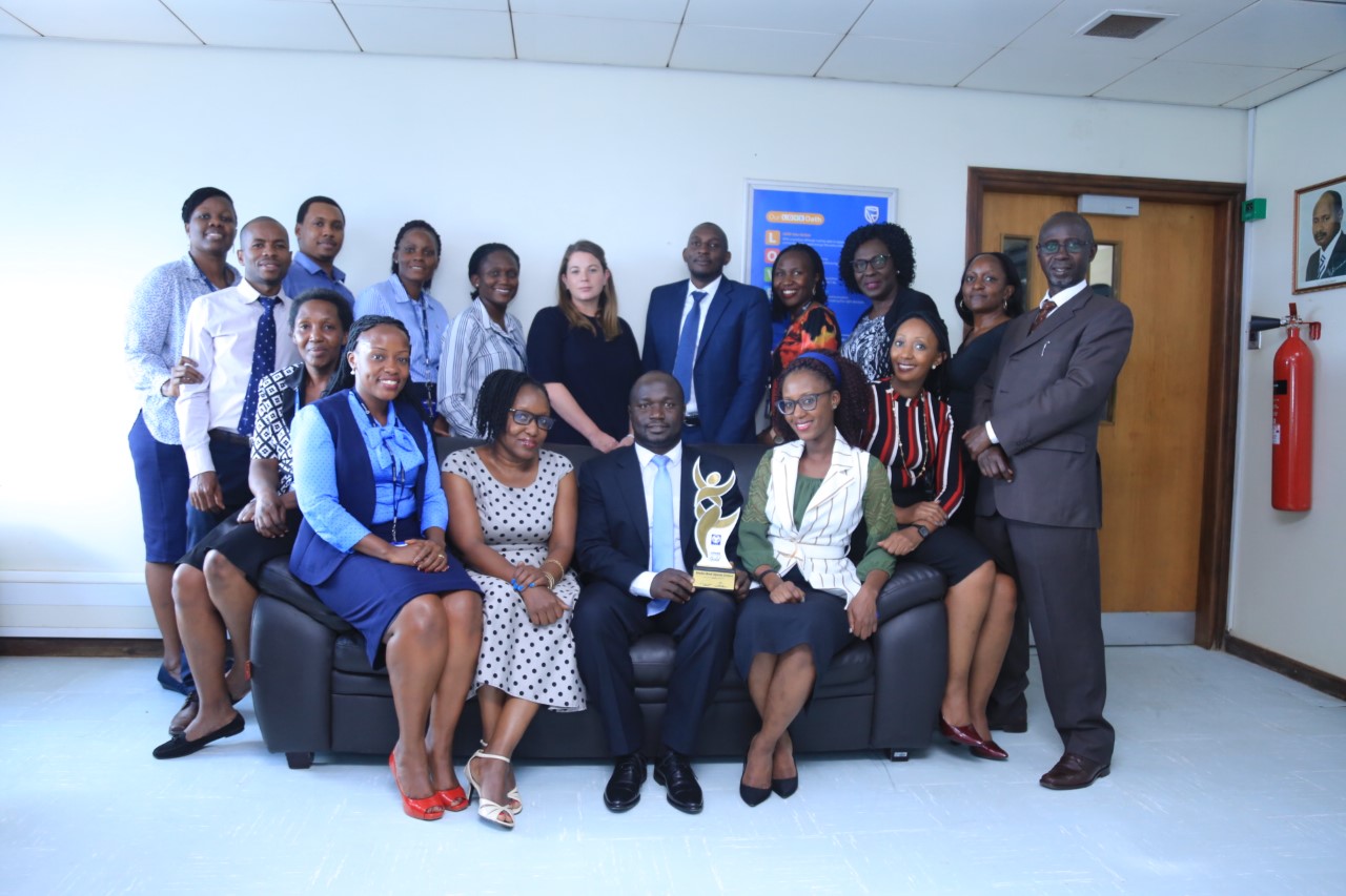 Stanbic Bank Uganda Human Capital team pose for a photo