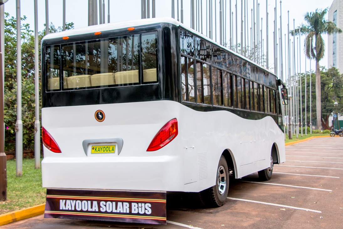 The Kayoola Bus, an electric Bus manufactured in Uganda