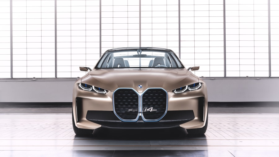 BMW I4, Concept electric car